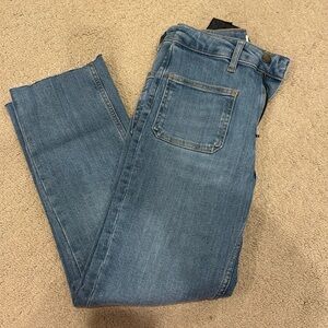 Zara skinny, flared jeans size 2